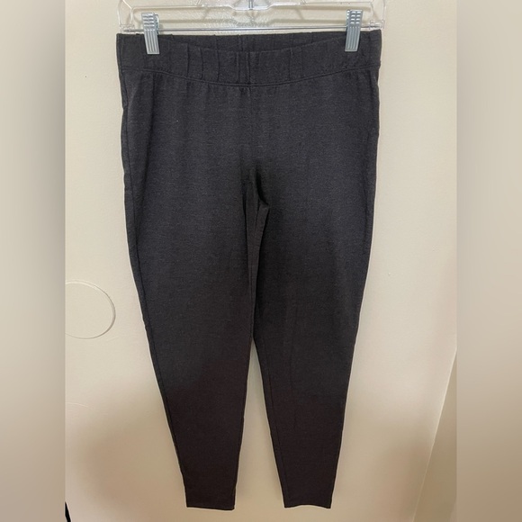 ✨2 For $6 Maurice’s Grey Full Length Cotton Leggings Size M - Picture 1 of 7